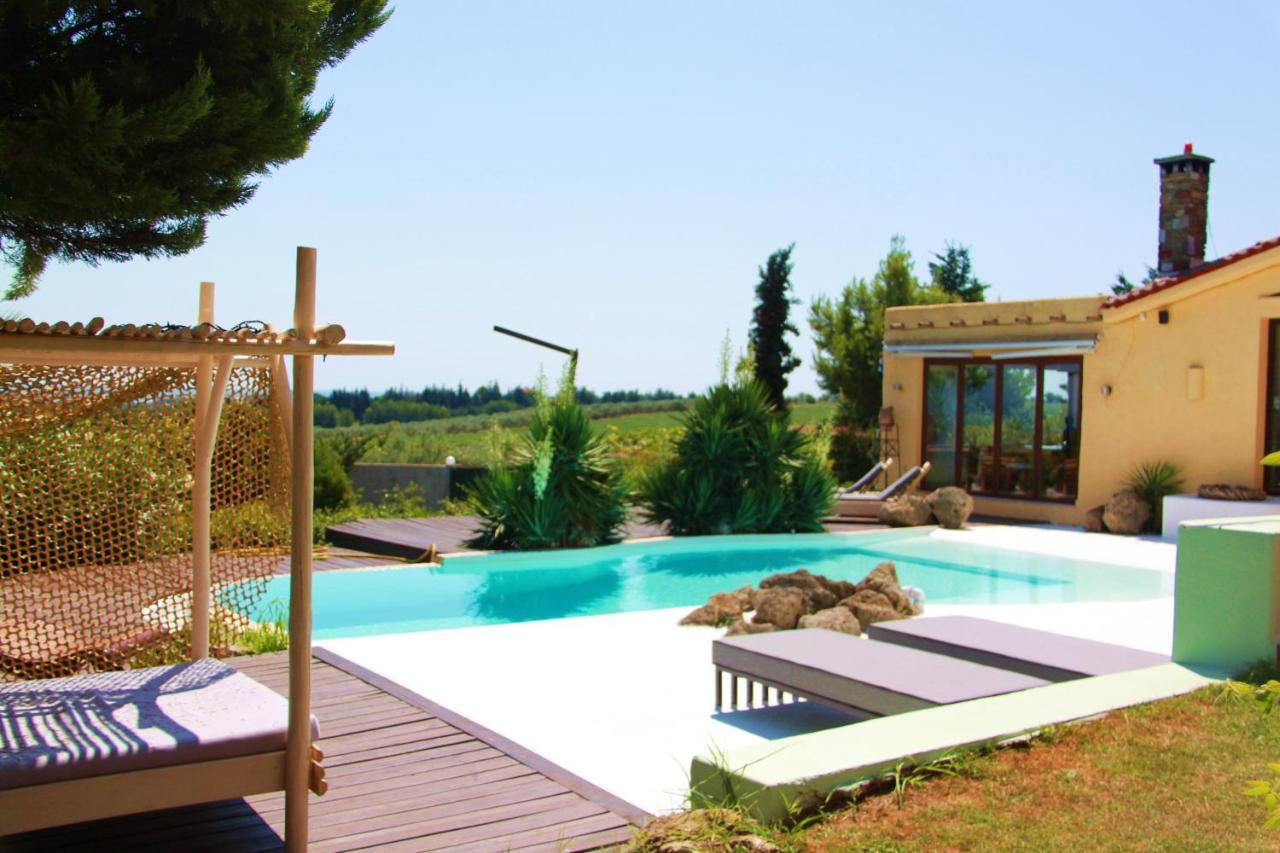 Villa Hacienda Private Pool And Jacuzzi Paralia Katerinis Exterior photo