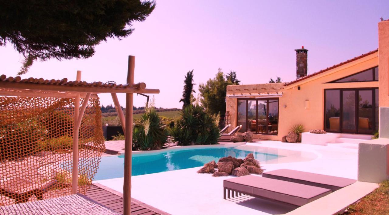 Villa Hacienda Private Pool And Jacuzzi Paralia Katerinis Exterior photo